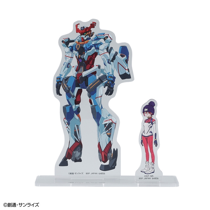 B賞:マチュ&GQuuuuuuX(ジークアクス) ビジュアルスタンド