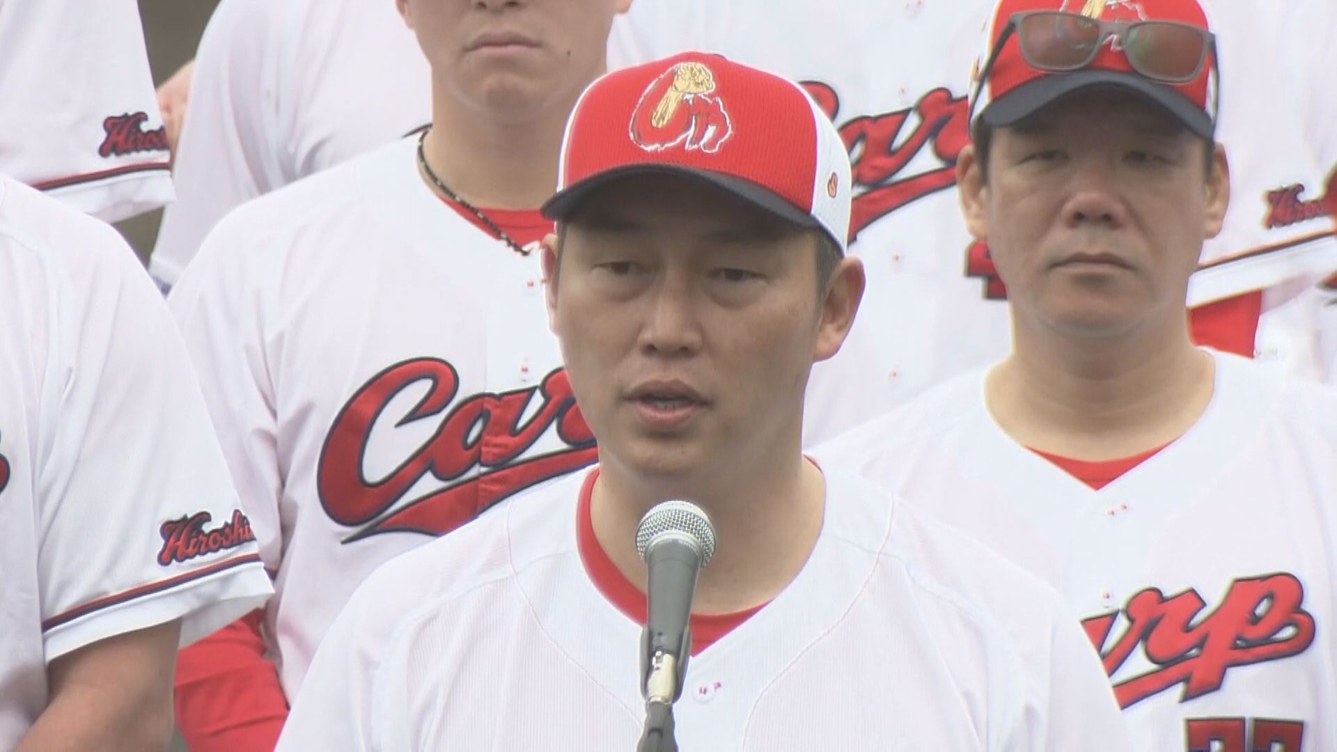 新井貴浩監督(広島東洋カープ)