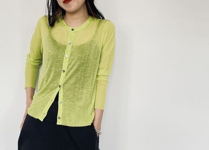 【ENTO】機能性とサスティナビリティーがテーマの新ブランド「エント」より、注目のエコ素材「テンセル」を使用したカーディガンが発売中!