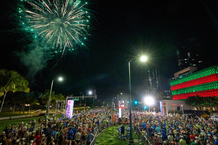 ホノルルマラソン2024 スタート