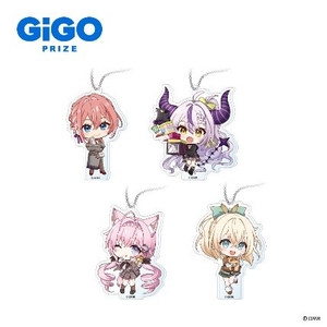 ▲デフォルメアクリルボールチェーン (全4種)