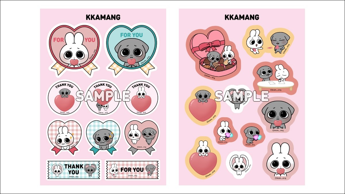 SNSフォロワー140万人の韓国キャラクター「カムンとアント」がファミマ