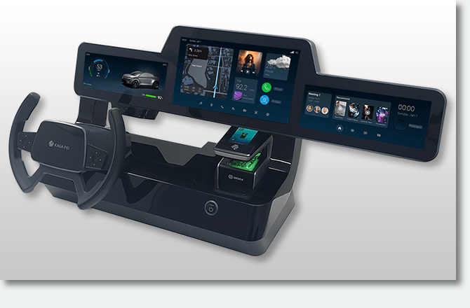 オートモーティブコックピットデモ