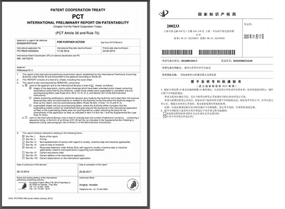 【bip】は、5か国で特許を取得しています。