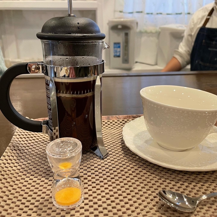 店主こだわりのオリジナルブレンド珈琲