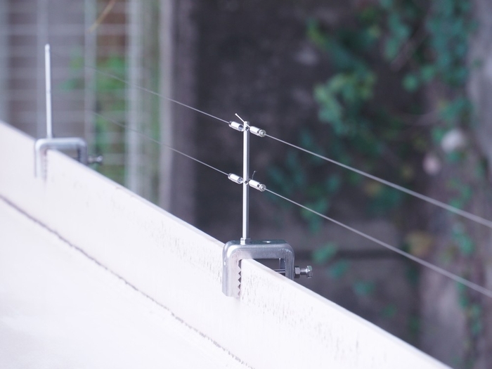 クランプの向きを変えて2パターンの取り付けが可能