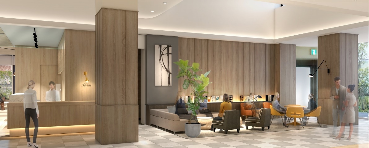 ロビー イメージパース