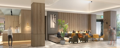 ロビー　イメージパース