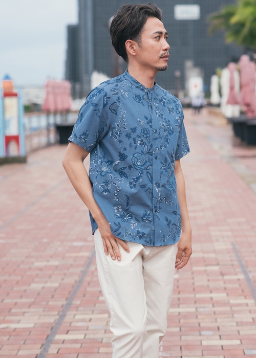 琉球更紗デニム