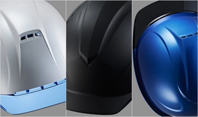 高級感と安全性を両立するヘルメット新時代へ　「ハイエンドコーティング」12月1日より販売開始