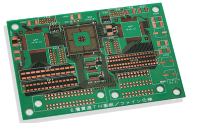 図. 高機能プリント基板の製品画像
