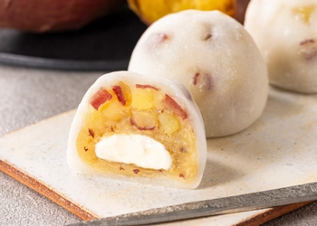 【新商品情報｜10月】秋の味覚お芋のシーズン到来！じゅわっと溶けるバターが3種類のさつまいもを引き立てる『濃厚バターお芋大福』10月限定販売