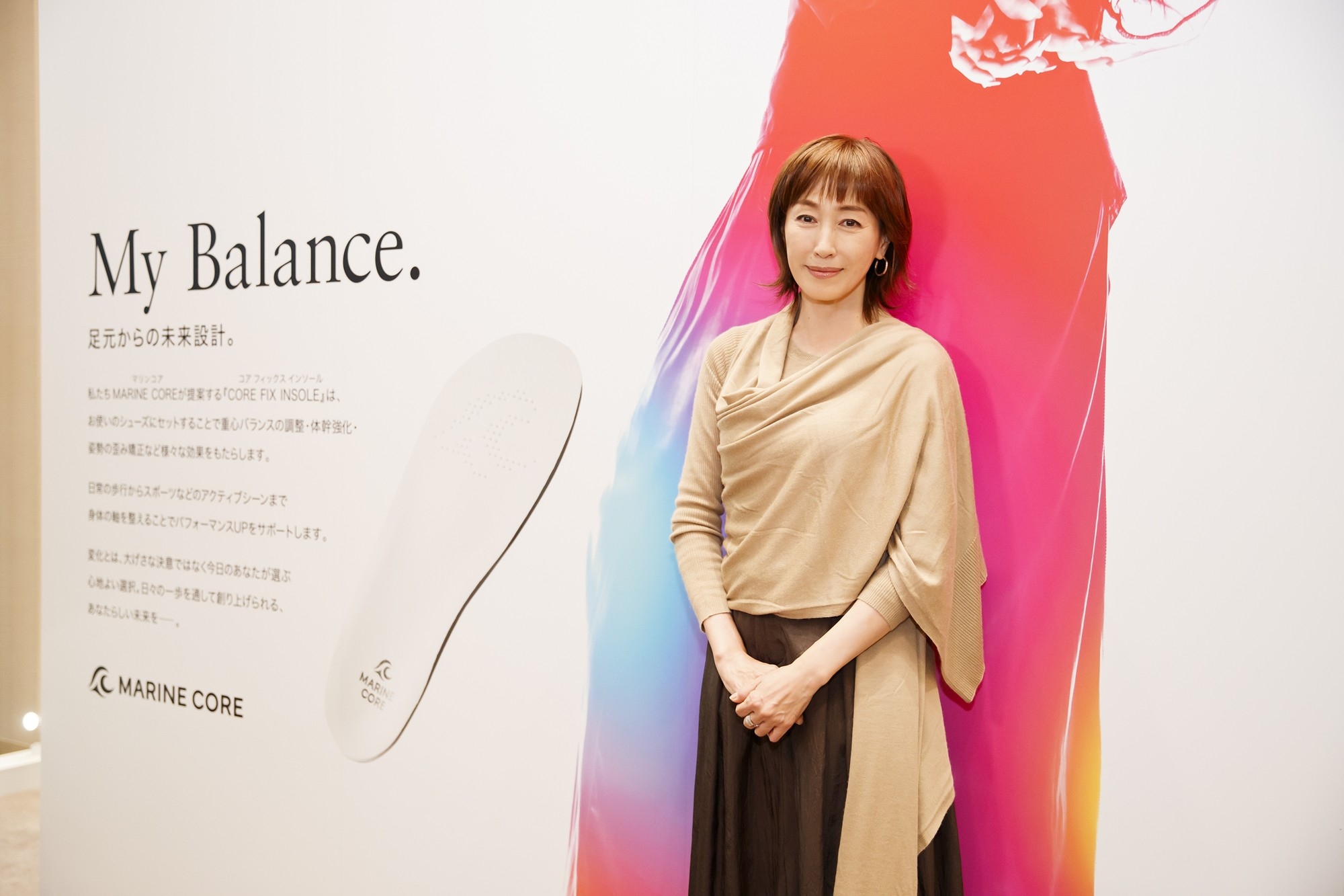 高島礼子さんHILLS AVENUE KITTE大阪店にて