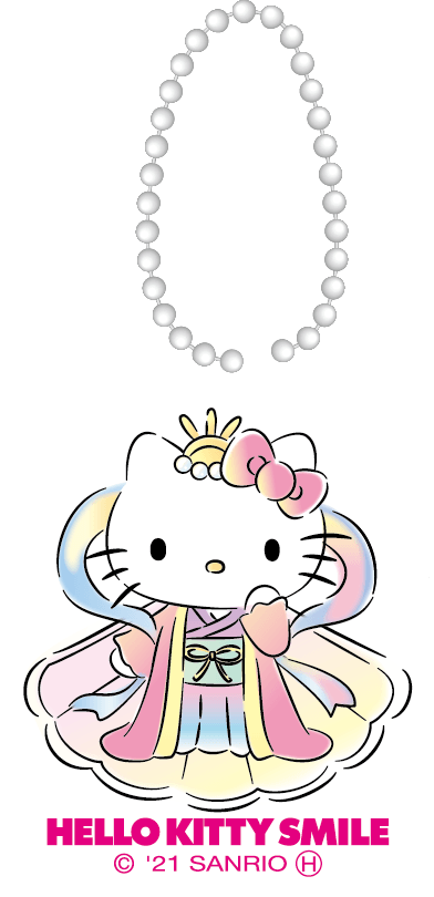 ▲オリジナルデザインのアクリルキーホルダー