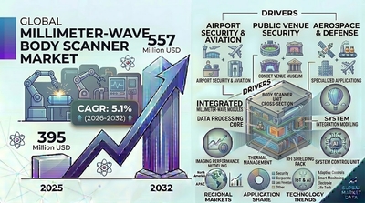 ミリ波ボディスキャナ装置市場規模（百万米ドル）2025-2032年
