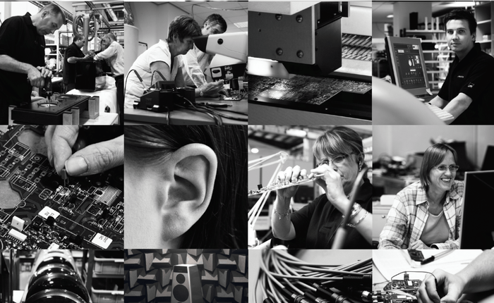 メリディアン　ハンドメイド生産ライン