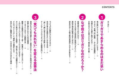 『「痩せ型」でもあきらめないロジカル筋トレ』目次①