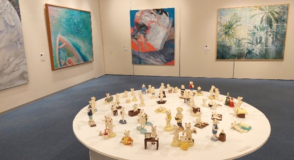 昨年度の卒業制作展の様子