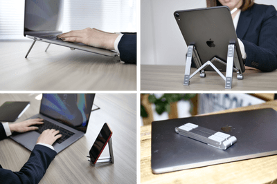 用途に応じて形を変えることができるマルチスタンド