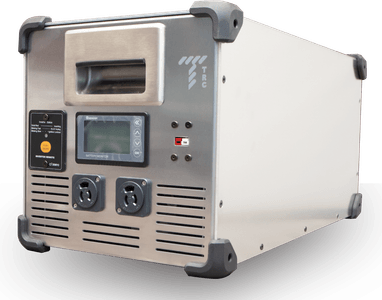 “災害・事故現場で活躍”　リチウムイオンバッテリー式電源装置「TRC-Lps」