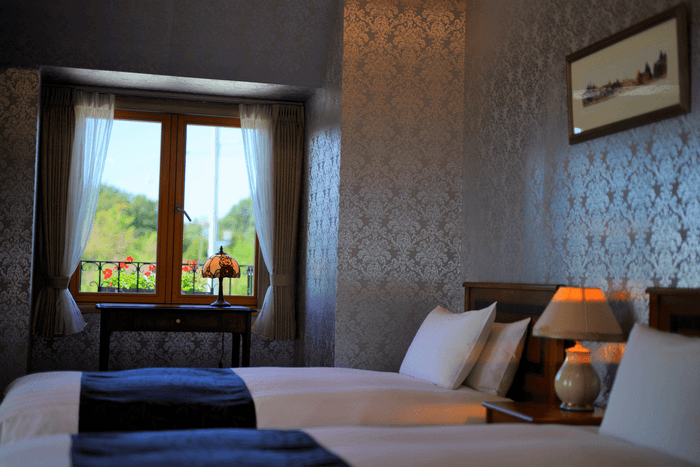 ▲淡路島の自然豊かな地でご宿泊