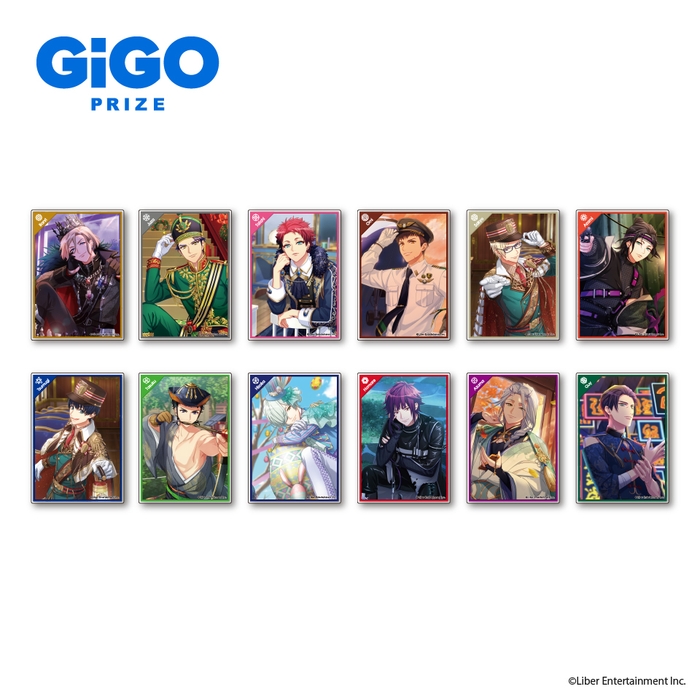 ▲スタンド付きオーロラアクリルポートレートVol.2(全12種) サイズ:B7 8月26日より順次展開