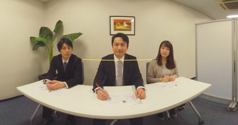 【ロールプレイ】面接(1対3)