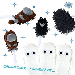 [面白速報！]すっっごいかわいいけど、こんなのあり？ムーミンキャラのモップなんて、ご先祖さまが汚れちゃうじゃないか！！！