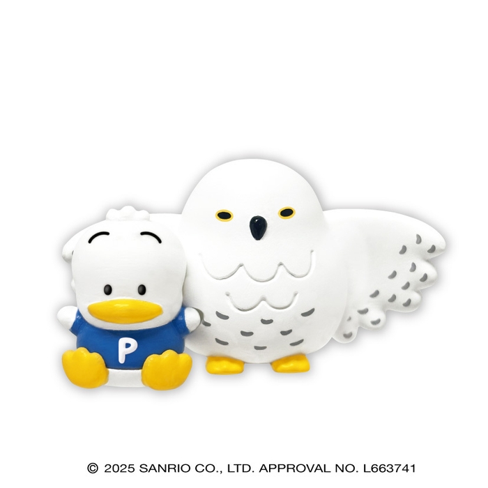 シロフクロウとあひるのペックル