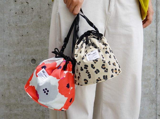 Wpc. DRAWSTRING BAG ¥2,300 +tax