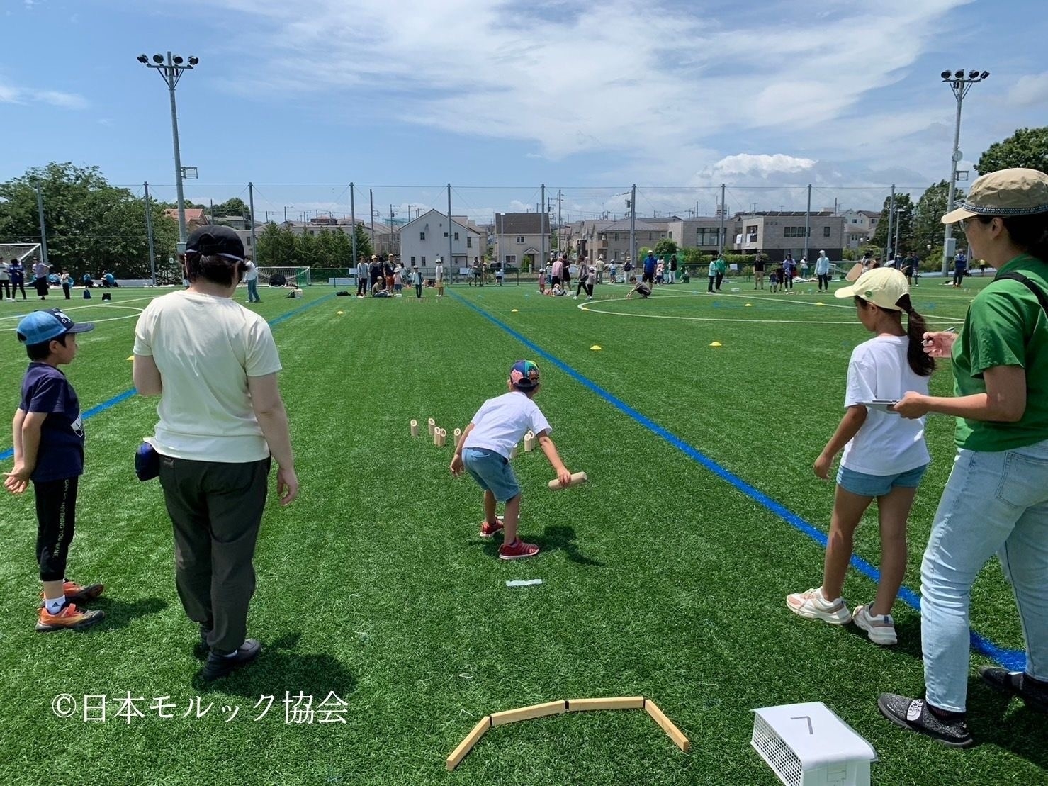 代々木でモルック大会、親子も参加可