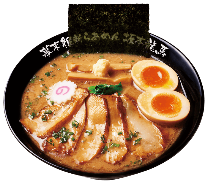 幕末維新らあめん 坂本龍馬肉増し 1,180円(税込)