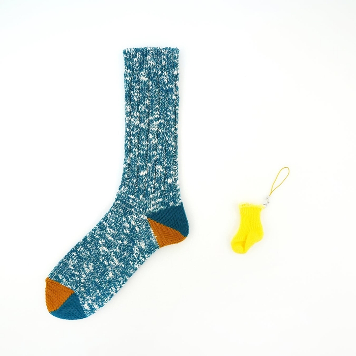 実際の創喜の靴下との大きさ比較