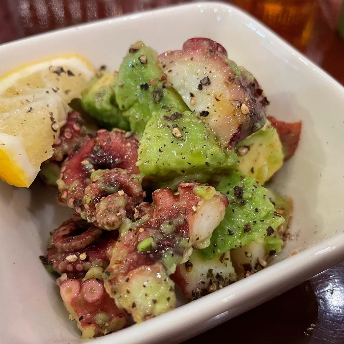 アボガドとタコのマリネ