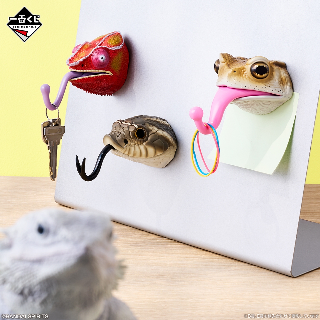 E賞:レプタイルズヘッドマグネット(イメージ1)