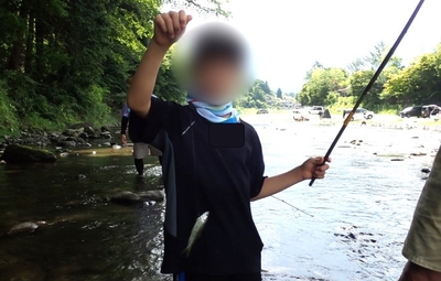 やったぁ！釣れたよ