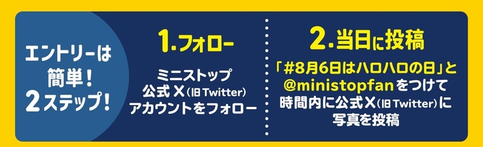 ハロハロSNS投稿企画参加手順