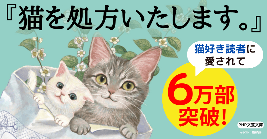 猫好きなら思わず買っちゃう!小説『猫を処方いたします。』が6万部突破で続編発売が決定。現在フォトコンテストも開催中
