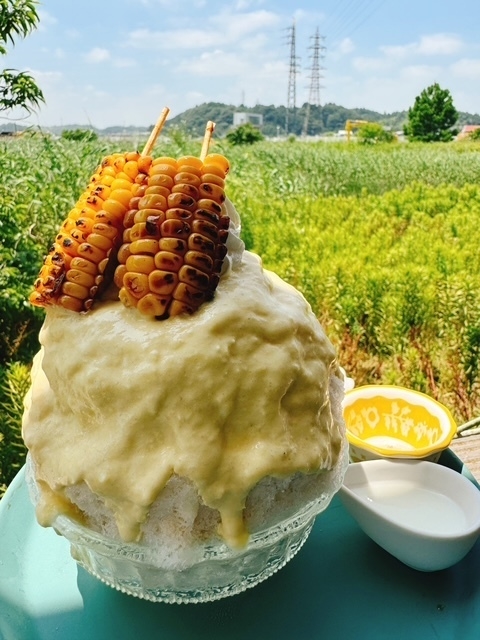 「もろこしとおしょうゆみるく」