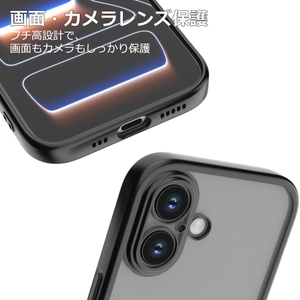 【精密設計】カメラ部分をガッチリ守る精密設計で万が一の落下でも安心。