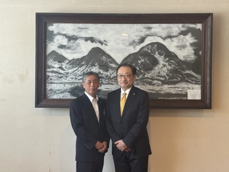 ＜香春町・福智町を訪問＞  高田新社長が両町長へ地域に貢献できる企業として 相互に連携を図ることを改めて表明