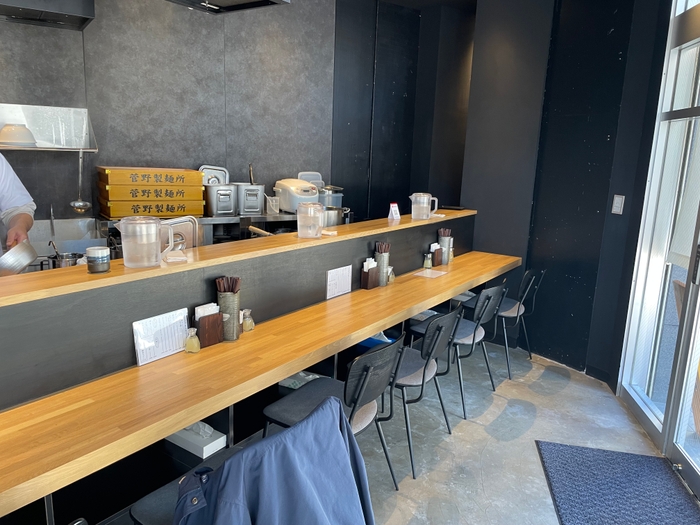 おしゃれな店内