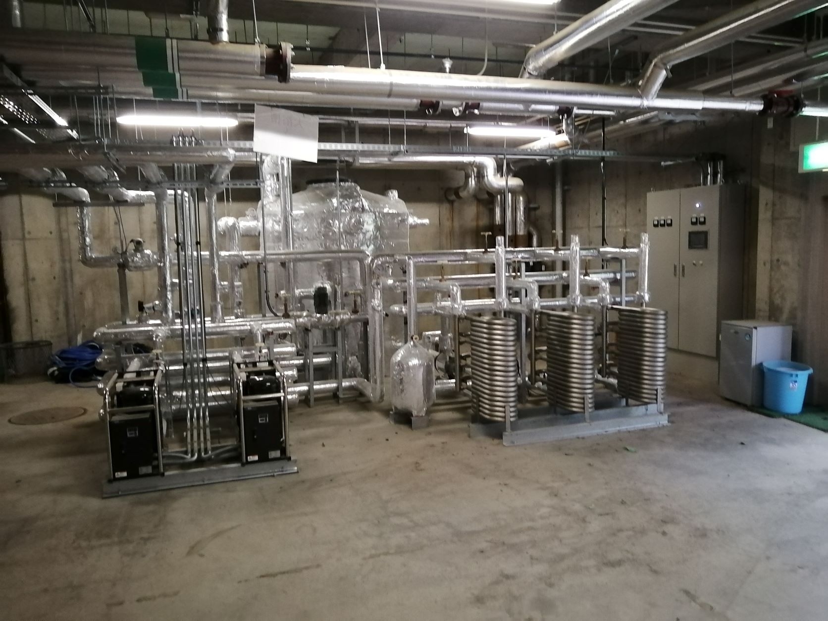 省エネを実現したゆと森倶楽部の廃熱システム