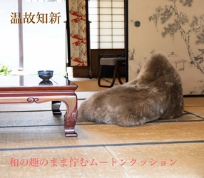 ムートンのここちよい触感で至福の時間を提供する 「ムートンビーズクッション」のクラウドファンディングを 5月20日(金)まで実施