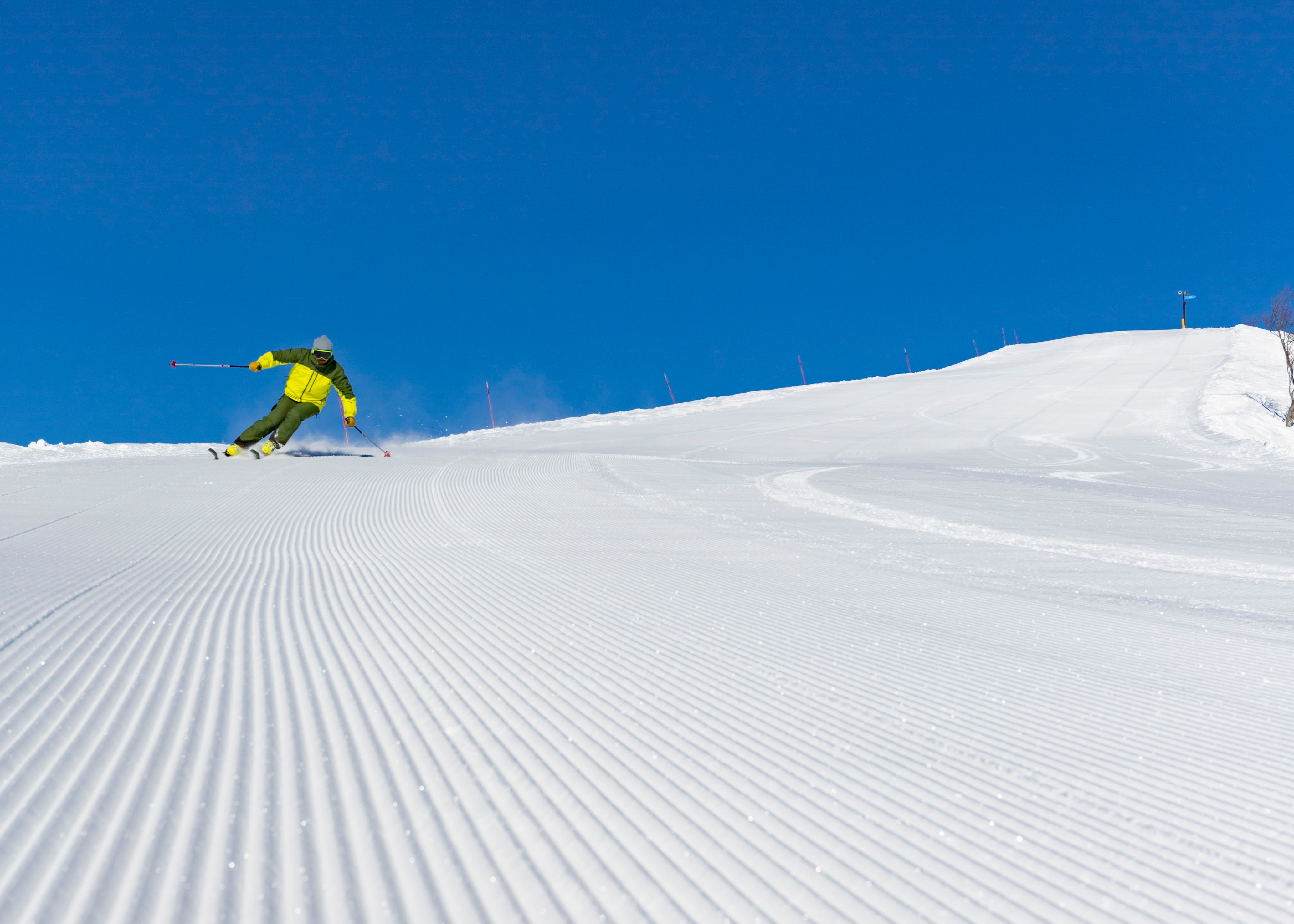 限定10名様をまっさらなゲレンデへご招待。ファーストトラック体験 ＜ホテルグリーンプラザ白馬／白馬コルチナスキー場＞