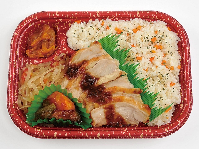 アジアン弁当カオマンガイ風プレート商品(画像はイメージです。)