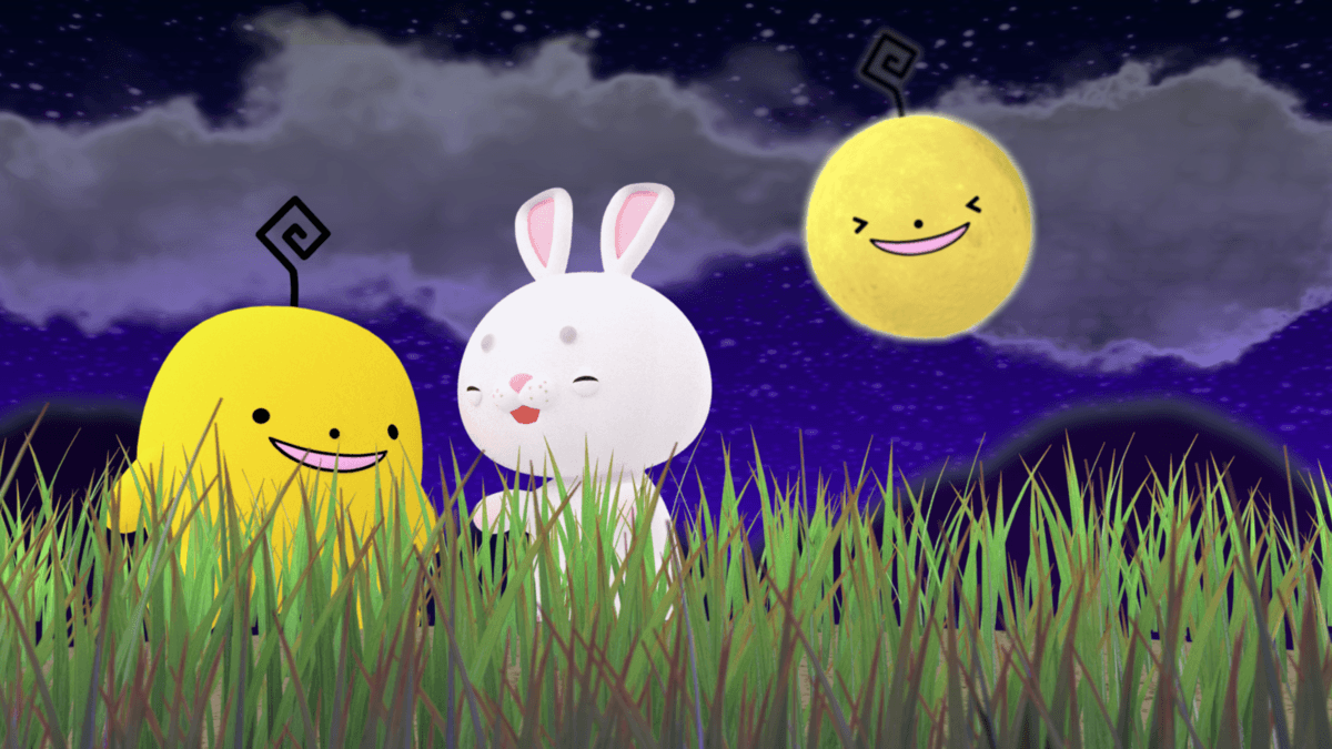 【広島ホームテレビ】3DCGアニメーションによる ぽるぽる新CM「秋・お月見編」放送中!