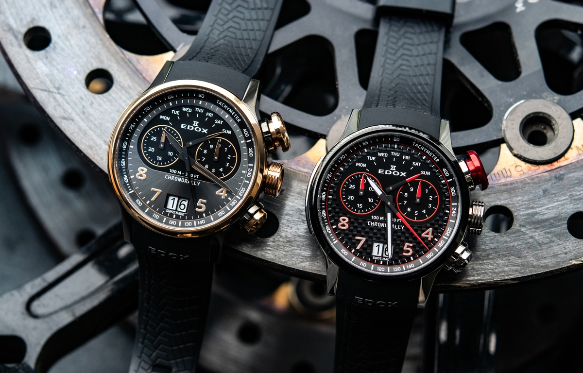 EDOX エドックス クロノラリー クロノグラフ 美品 エドックスが『クロノラリー クロノグラフ 45』を1月6日に発売