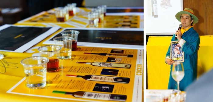 COCCHI試飲会の様子