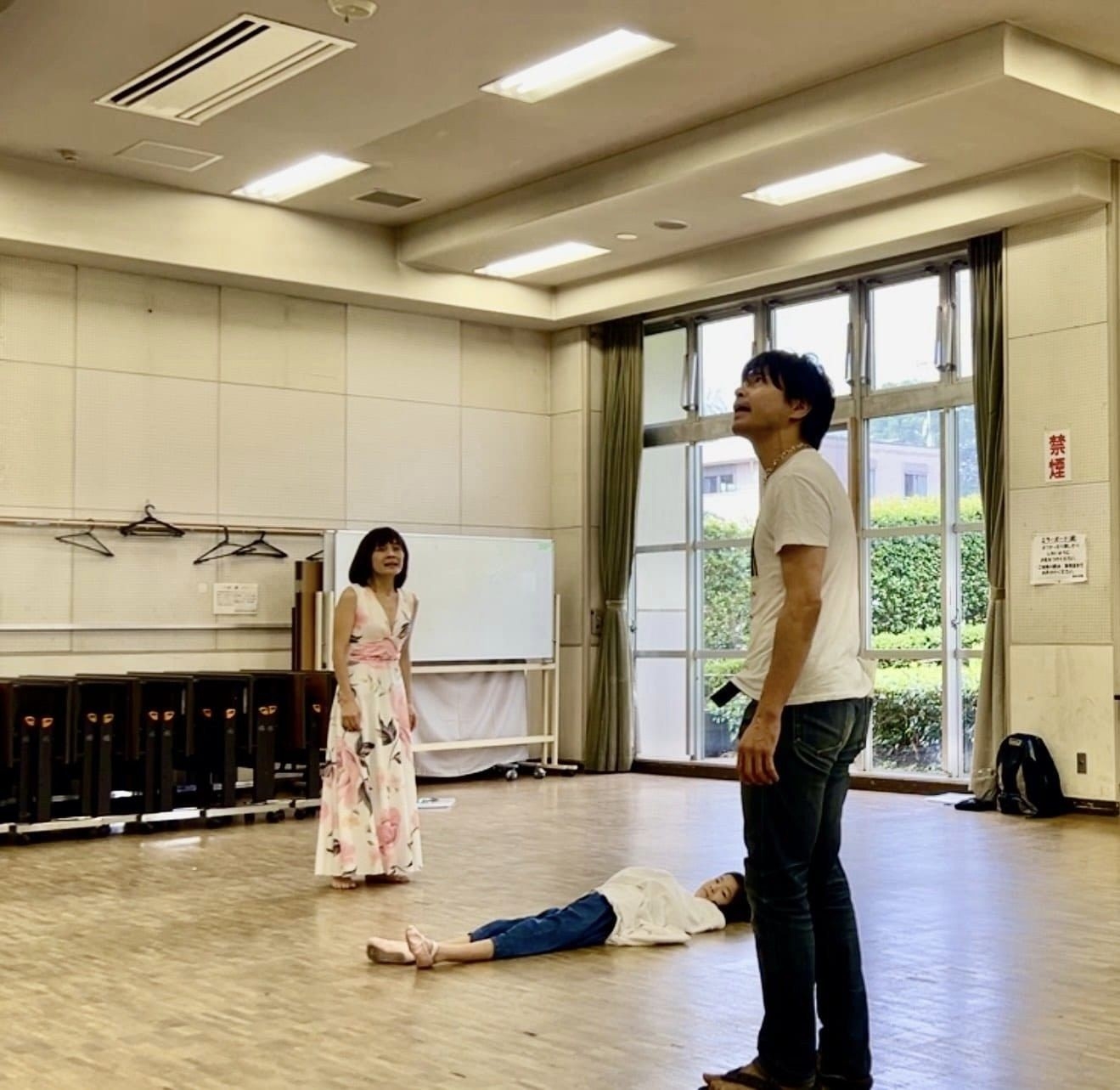 『るつぼ』稽古より